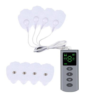 Tens Unit Adhesive Electrode Pads With Plug Reusable Replacement Medical Acupuncture Electrodes Pad5*5cm For Stimulator Massager